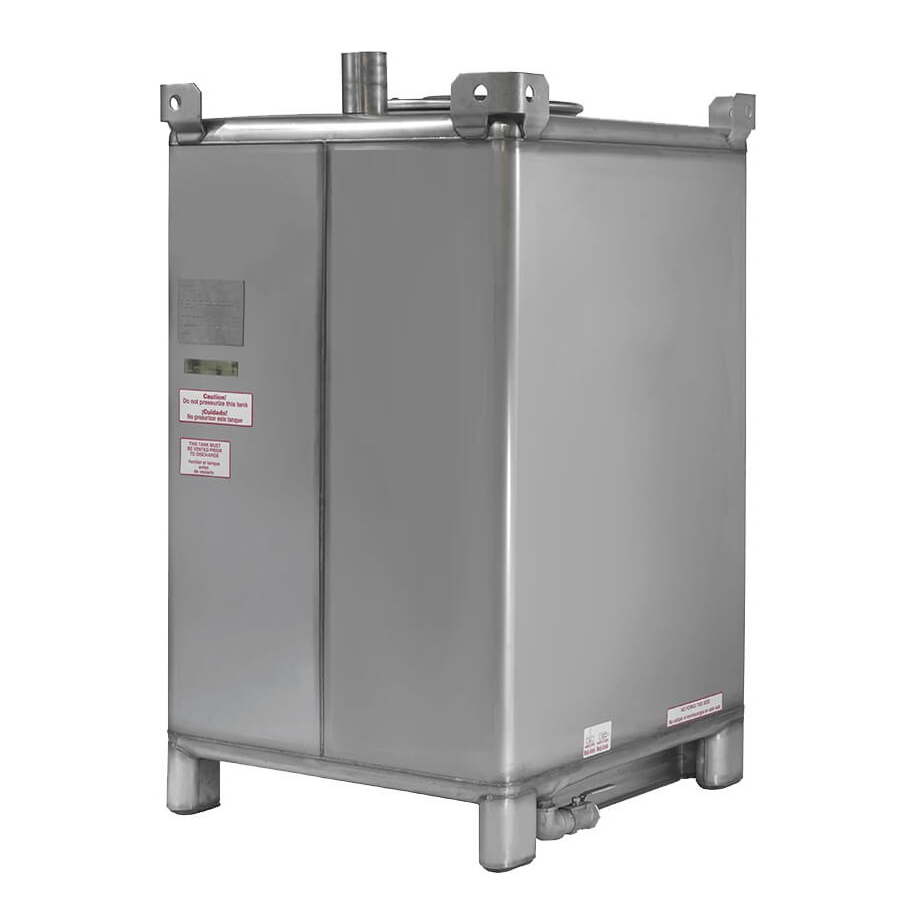 550 Gallon IBC Stainless Steel Tote